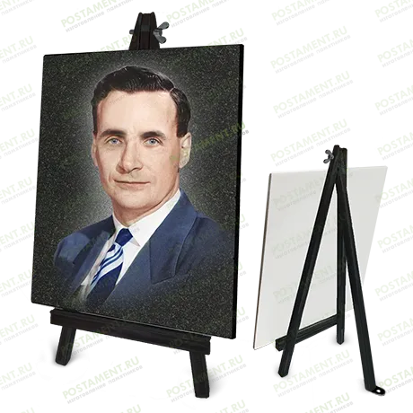 Подставка под керамику на памятник из стали 92303