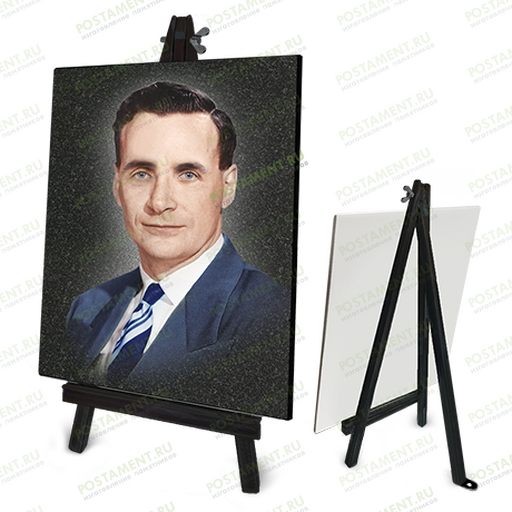 Подставка под керамику на памятник из стали 92303