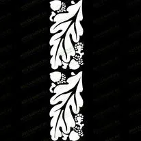 Веточка с дубом 95023