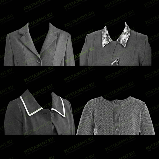 Деловой костюм на памятник женщине