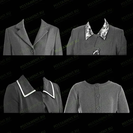 Деловой костюм на памятник женщине