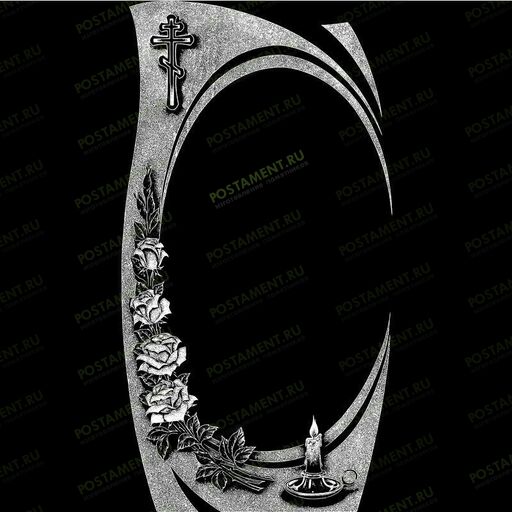 Рамка на памятник гравировка 91264