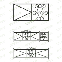 Ограда сварная 30009