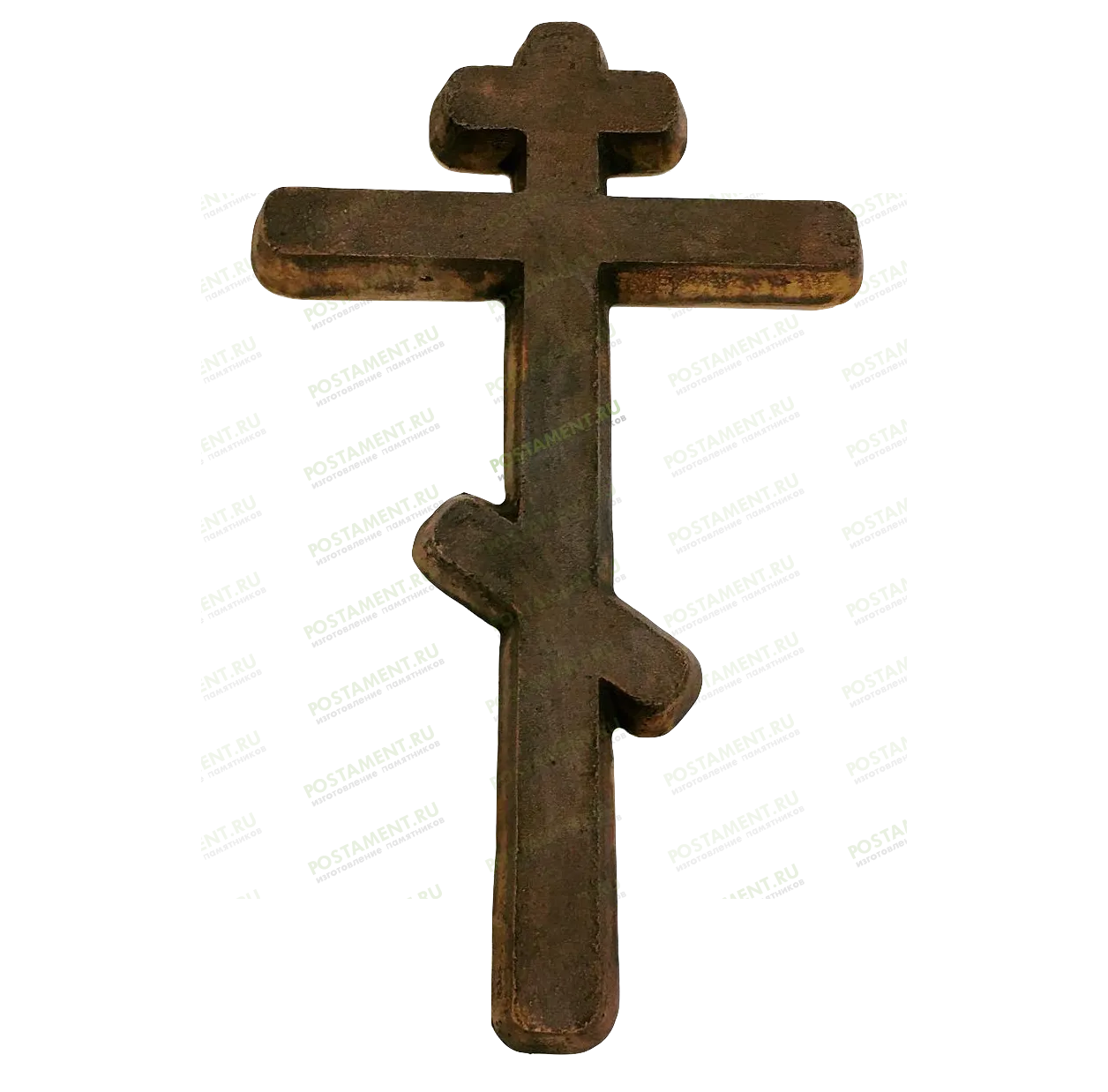 Крест из литьевой бронзы на памятник 83106