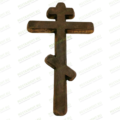 Крест из литьевой бронзы на памятник 83106