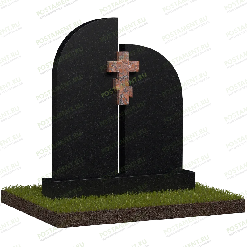 2 памятника с накладным крестом 18522