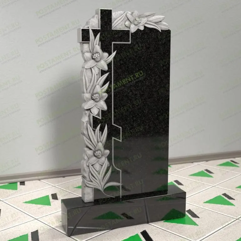 Стела с лилиями 12627