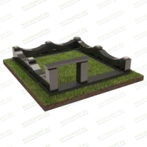 Цоколь на могилу 22139 элитный