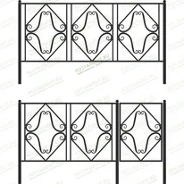 Ограда высокая 33022