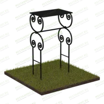 Стол металлический 50005 для оформления могилы