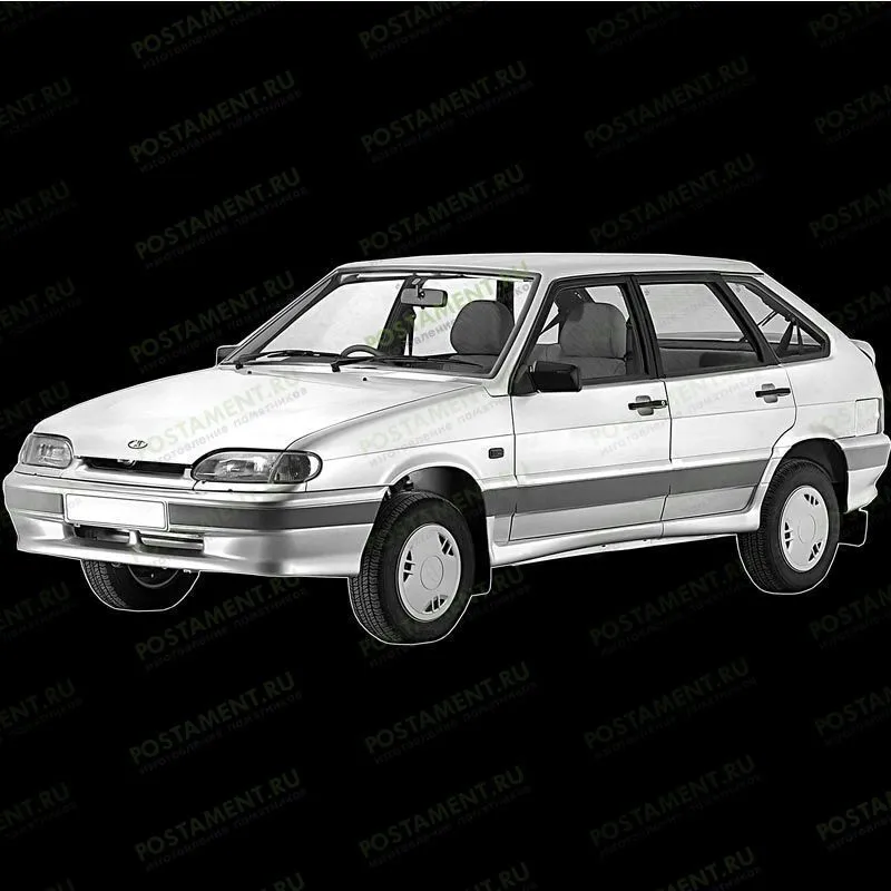 Легковой автомобиль на надгробие водителю