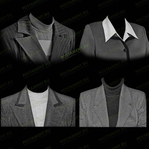 Женский пиджак на памятник