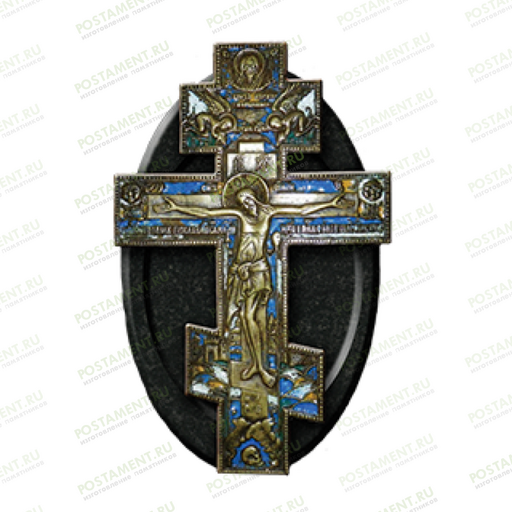 Крест из керамики на памятник 91995
