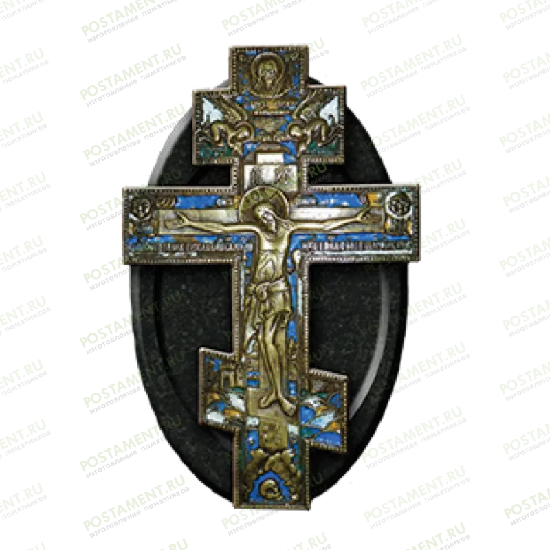 Крест из керамики на памятник 91995