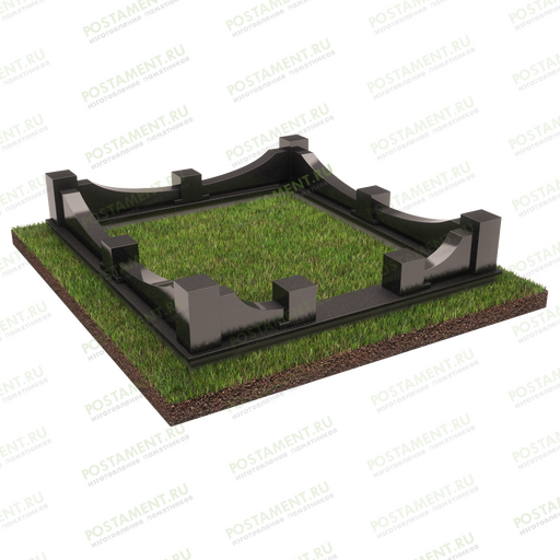 Цоколь на могилу 22135