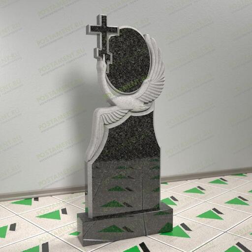 Памятник с лебедем на могилу 12913