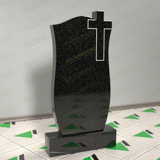 Фигурный памятник с крестом 11311