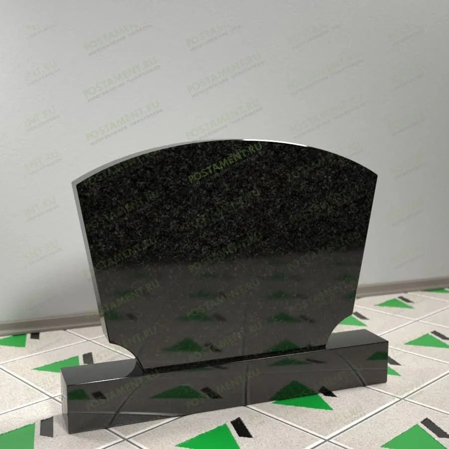 Гранитный памятник аркой двойной 15704