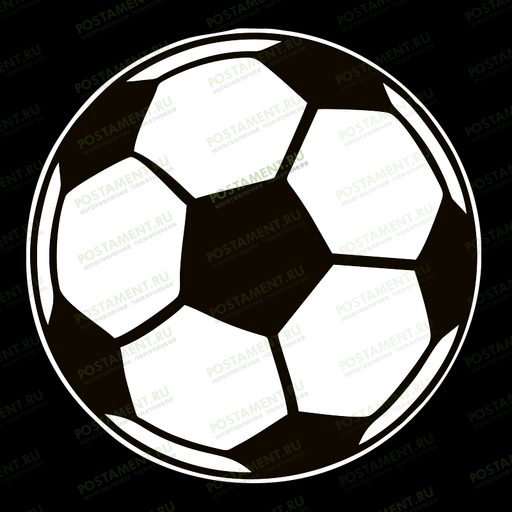 гравировка мяч на памятник