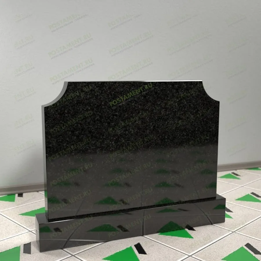 Горизонтальное надгробие из гранита 15102