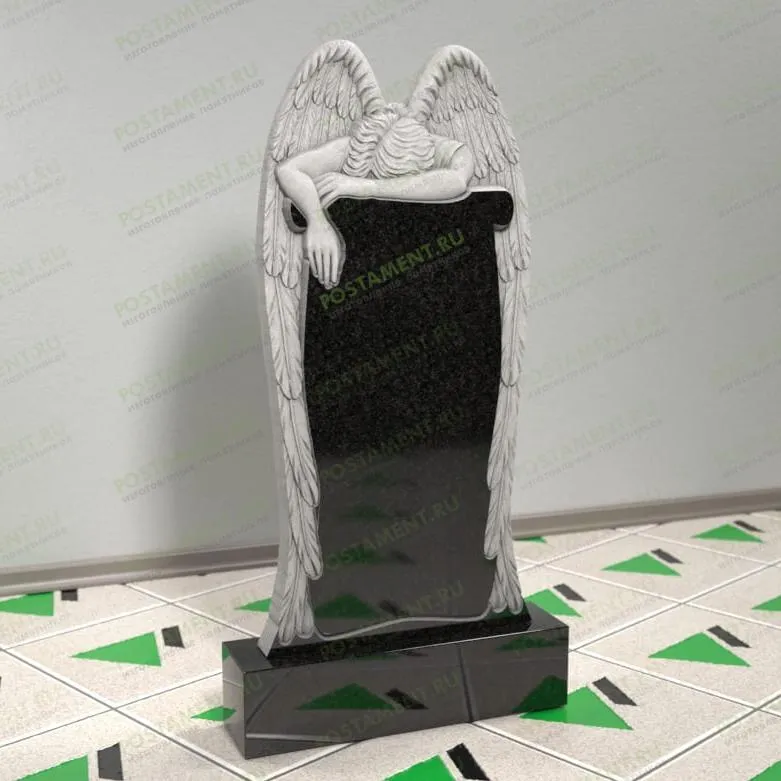 Памятник с ангелом на могилу 13706