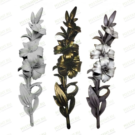 лилии на памятник из акрила 82245