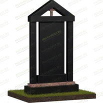 Составной памятник с аркой и крестом № 18630