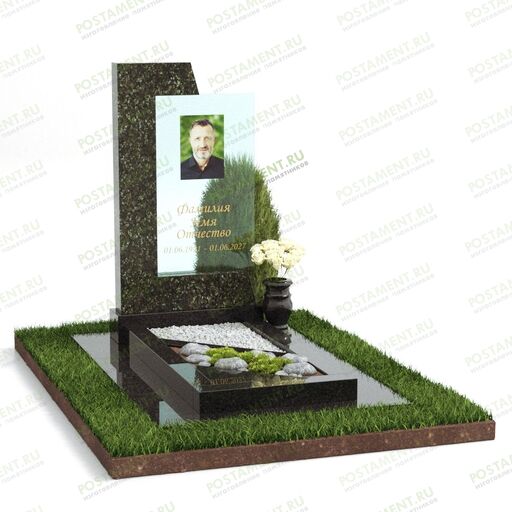 Памятник со стеклом 18900