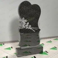 Памятник с розами № 12679