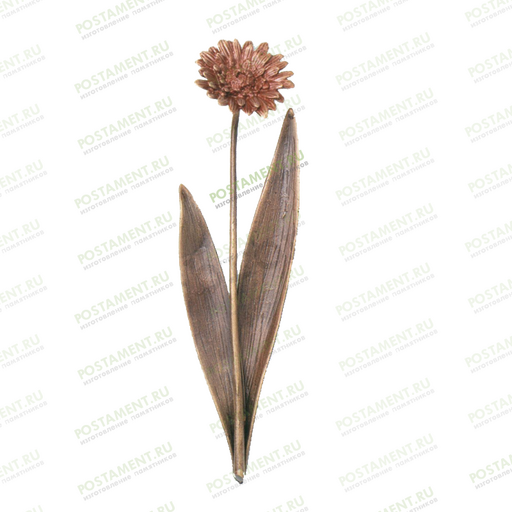 Гвоздика на памятник из бронзы 82028