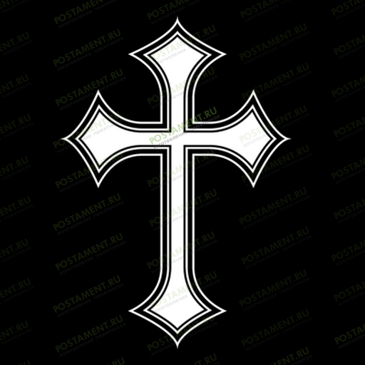 Крест католический на памятник 93026