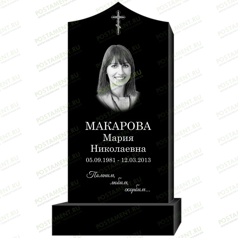 Оформление могильного памятника 95311