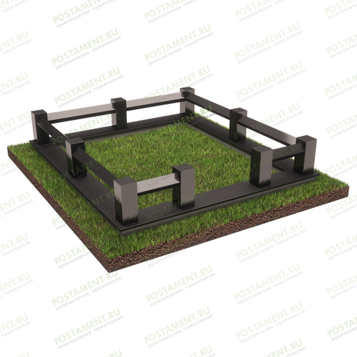 Цоколь на могилу 22112