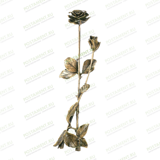 Розы из бронзы на памятник 82108