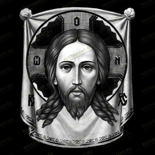 Икона Спас Нерукотворный на памятник 98018