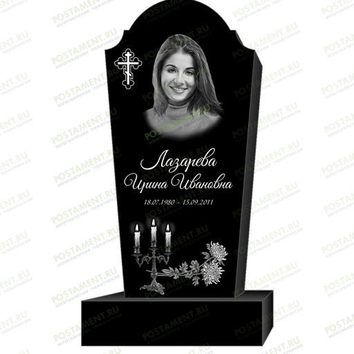 Как оформить памятник для девушки 95332