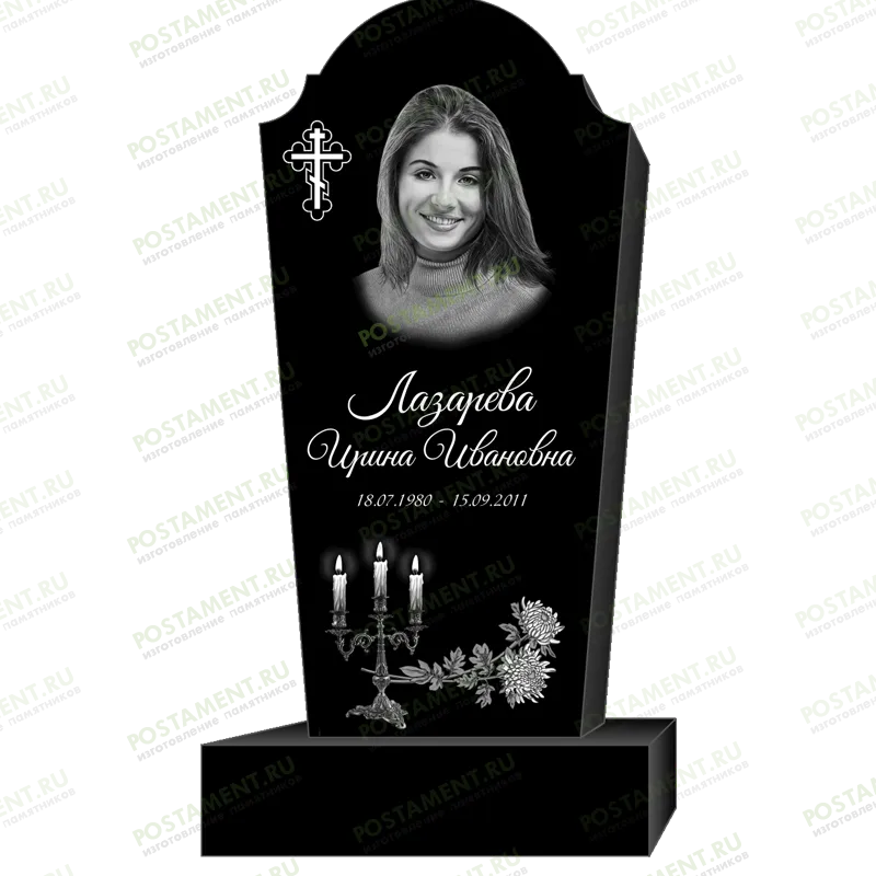 Как оформить памятник для девушки 95332