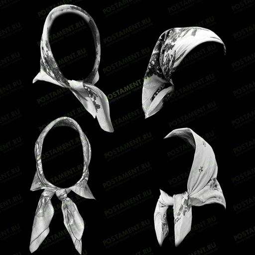 Платки на памятник бабушке