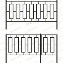 Ограда "Римская" 33001