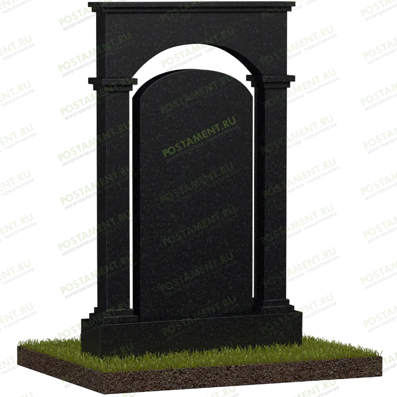 Арка на могилу со стелой
