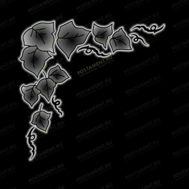 Виньетка для оформления памятника 96006