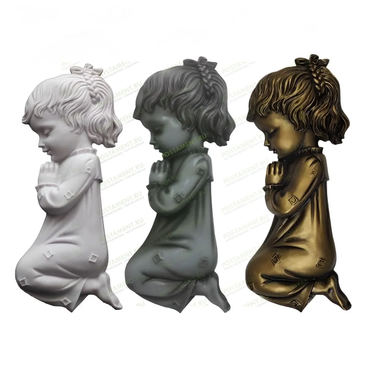 Девочка на памятник из акрила 82238