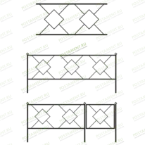 Ограда сварная 30003