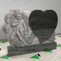 Памятник с ангелом № 17609