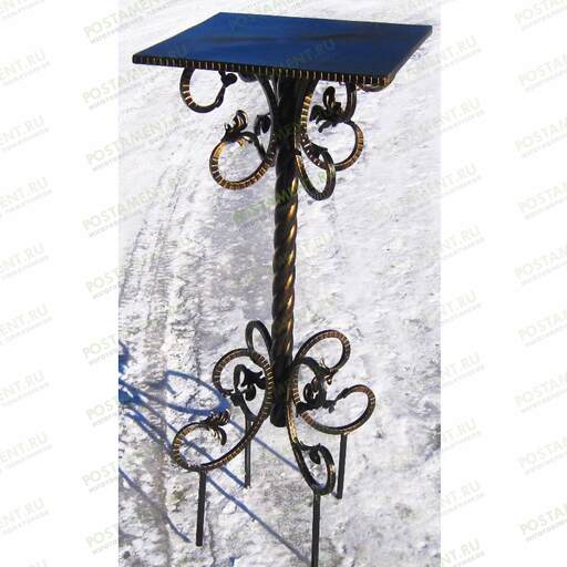 Столик на могилу кованый 50010