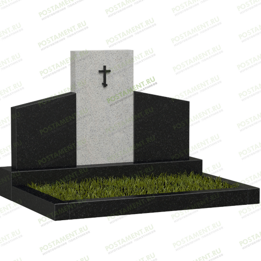 Памятник с тремя стелами