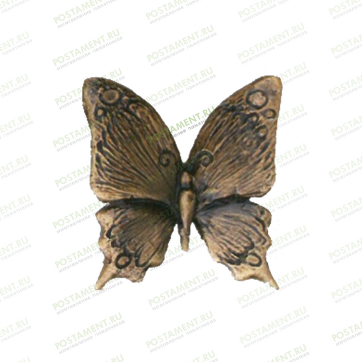 Бабочка бронзовая на памятник 82019 