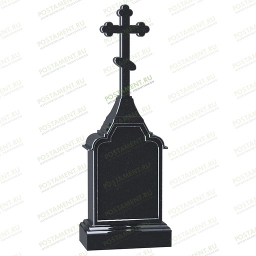 Голгофа на могилу с крестом трилистным