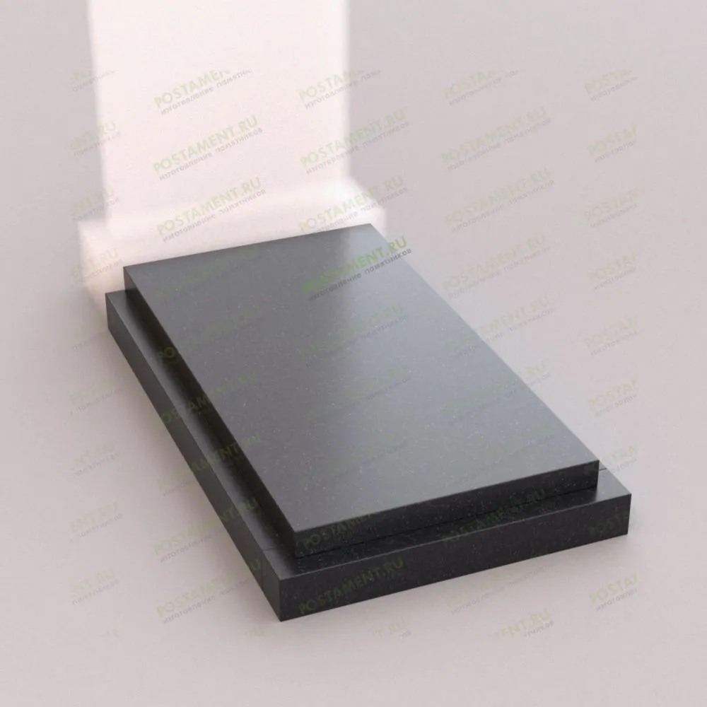 Закрытый цветник на могилу 81004