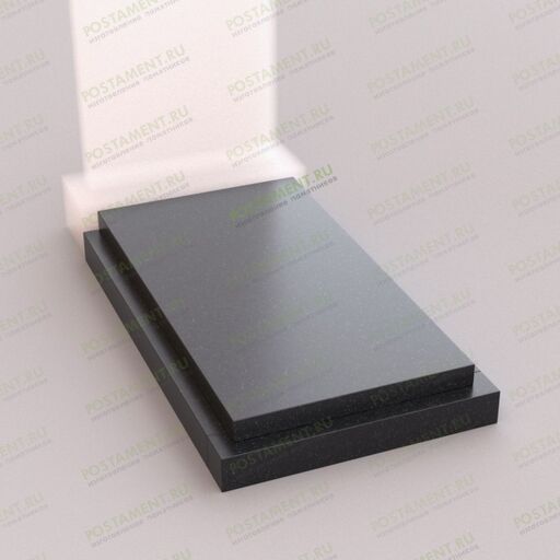 Закрытый цветник на могилу 81004